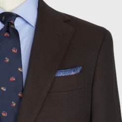 Virgil No. 2 Jacket In Chocolate Monk's Cloth 6 Virgil No. 2 Jacket In Chocolate Monk's Cloth -Garbiera Sales Store S68706 2