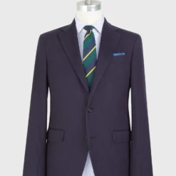 Virgil No. 2 Jacket In Navy Monk's Cloth