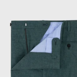 Dress Trouser In Lovat Plainweave 7 Dress Trouser In Lovat Plainweave -Garbiera Sales Store S68715 3