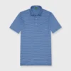 Short-Sleeved Polo In Ink/Coastal Stripe Jersey 1 Short-Sleeved Polo In Ink/Coastal Stripe Jersey -Garbiera Sales Store S70333 116