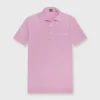 Slim-Fit Short-Sleeved Polo In Pink Jersey 1 Slim-Fit Short-Sleeved Polo In Pink Jersey -Garbiera Sales Store S70347 44