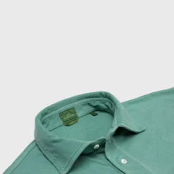 Slim-Fit Short-Sleeved Polo In Lovat Jersey 6 Slim-Fit Short-Sleeved Polo In Lovat Jersey -Garbiera Sales Store S70350 65