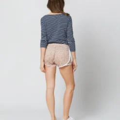 Track Short In Pink/Green Hannah Rose Liberty Fabric 11 Track Short In Pink/Green Hannah Rose Liberty Fabric -Garbiera Sales Store S70485 5799