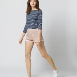 Track Short In Pink/Green Hannah Rose Liberty Fabric 12 Track Short In Pink/Green Hannah Rose Liberty Fabric -Garbiera Sales Store S70485 5818