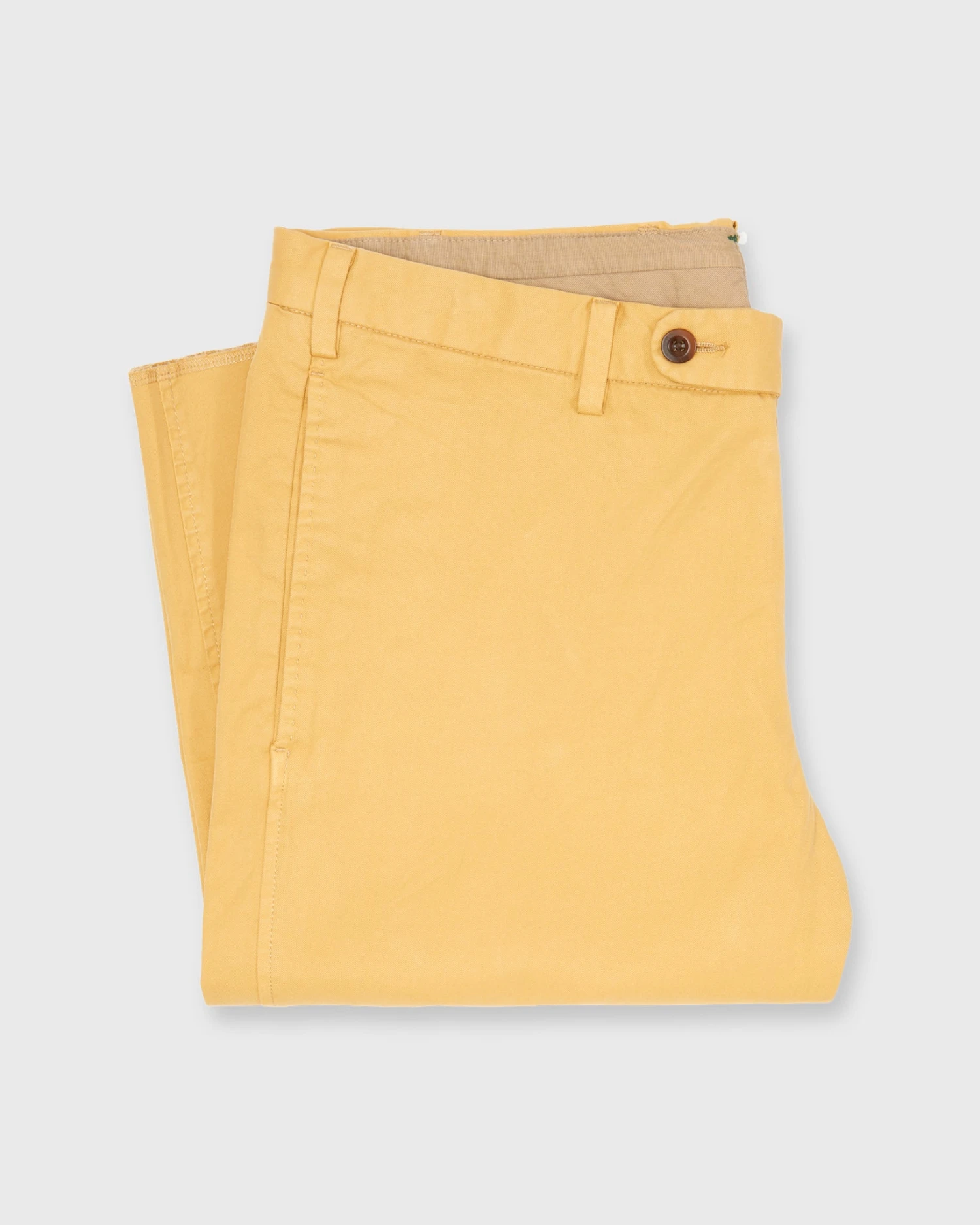 Garment-Dyed Sport Trouser In Golden Wheat Lightweight Twill 4 Garment-Dyed Sport Trouser In Golden Wheat Lightweight Twill - Image 2