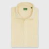 Spread Collar Sport Shirt In Straw Corduroy -Garbiera Sales Store S71056 204
