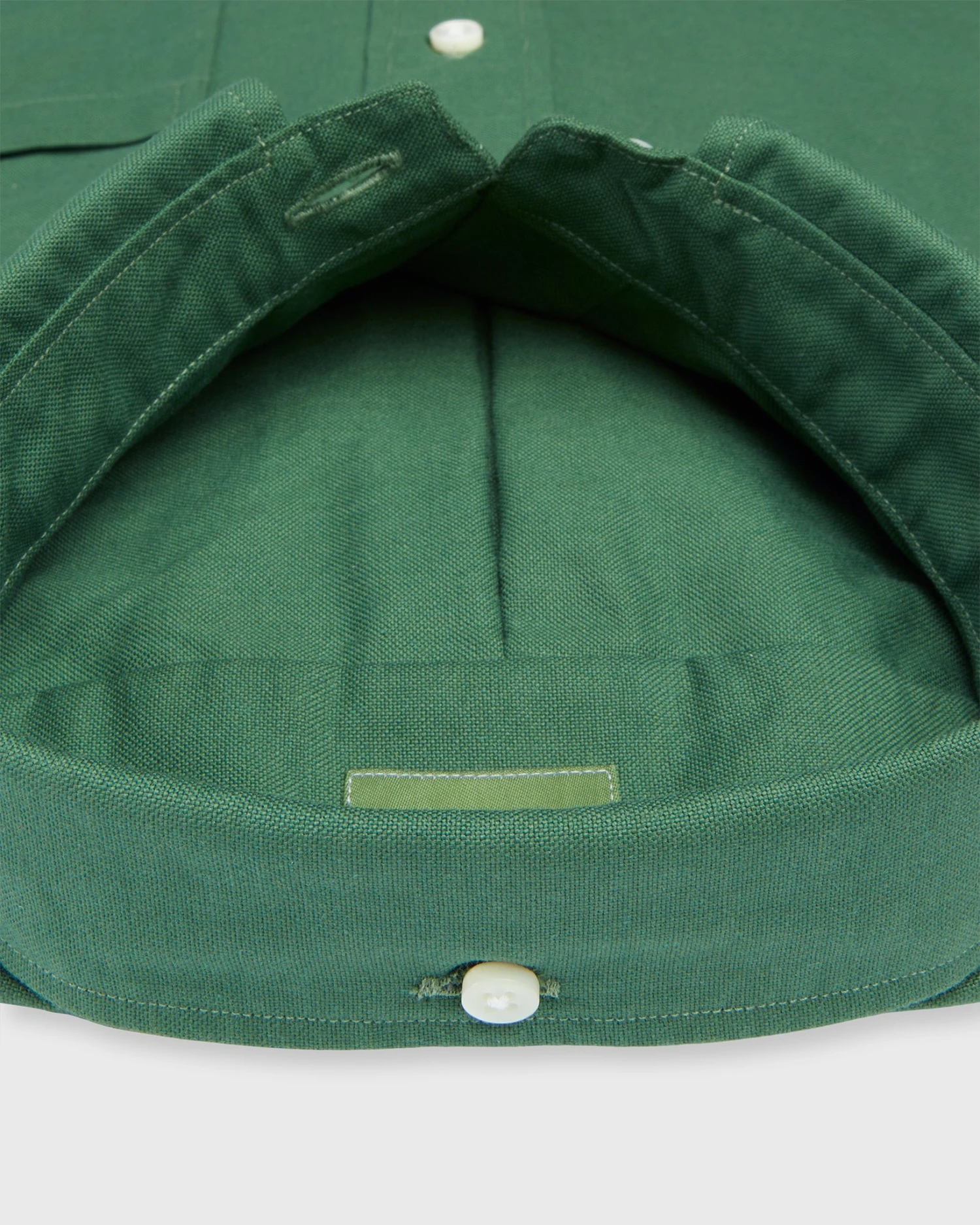 Button-Down Sport Shirt In Green Oxford 5 Button-Down Sport Shirt In Green Oxford - Image 3