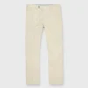 Garment-Dyed Sport Trouser In Sand Cotton/Silk Stretch Poplin -Garbiera Sales Store S71216 51