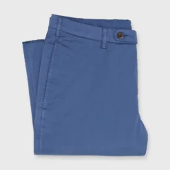 Garment-Dyed Sport Trouser In Pacific Cotton/Silk Stretch Poplin 7 Garment-Dyed Sport Trouser In Pacific Cotton/Silk Stretch Poplin -Garbiera Sales Store S71217 81