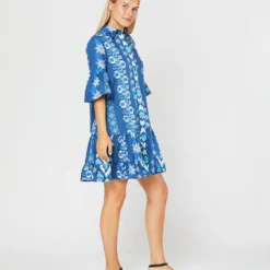 Choux Dress In Costiera Summer Popeline -Garbiera Sales Store S71233 32