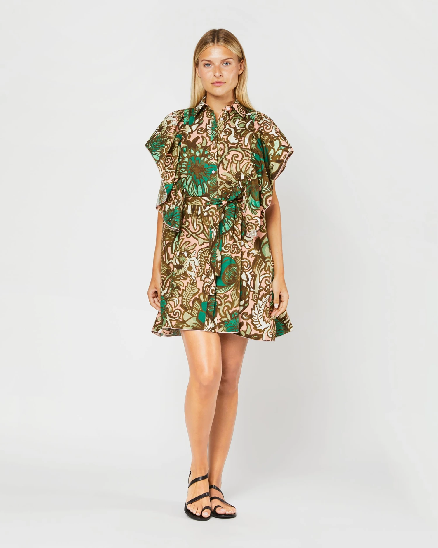 Scooter Dress In Anemone Pink Summer Popeline 9 Scooter Dress In Anemone Pink Summer Popeline - Image 7