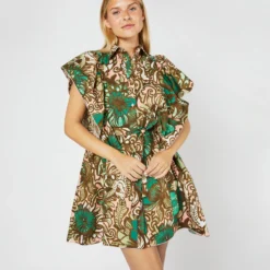 Scooter Dress In Anemone Pink Summer Popeline 11 Scooter Dress In Anemone Pink Summer Popeline -Garbiera Sales Store S71237 767