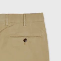 Sport Trouser In Khaki Stretch Silkochino -Garbiera Sales Store S71251 188