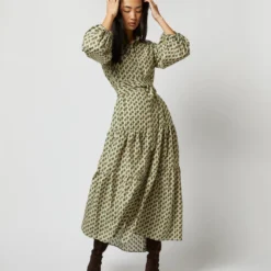 Isla Shirtdress In Ivory Multi Peacock Feathers Habotai 22 Isla Shirtdress In Ivory Multi Peacock Feathers Habotai -Garbiera Sales Store S71394 1954