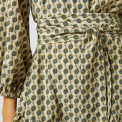 Isla Shirtdress In Ivory Multi Peacock Feathers Habotai 21 Isla Shirtdress In Ivory Multi Peacock Feathers Habotai -Garbiera Sales Store S71394 2009