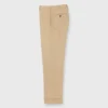 Dress Trouser In Khaki Midweight Twill 1 Dress Trouser In Khaki Midweight Twill -Garbiera Sales Store S71682 59