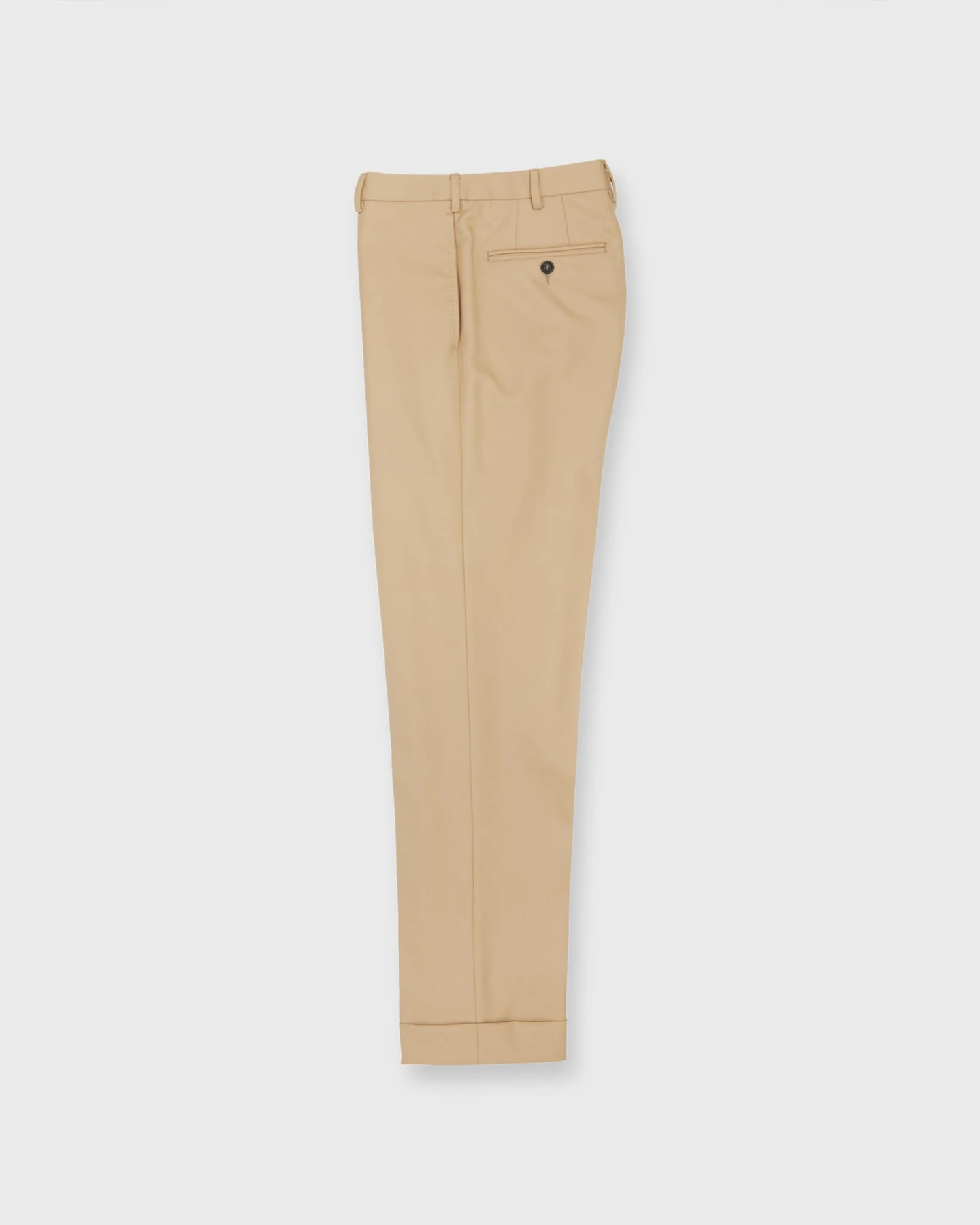 Dress Trouser In Khaki Midweight Twill 3 Dress Trouser In Khaki Midweight Twill