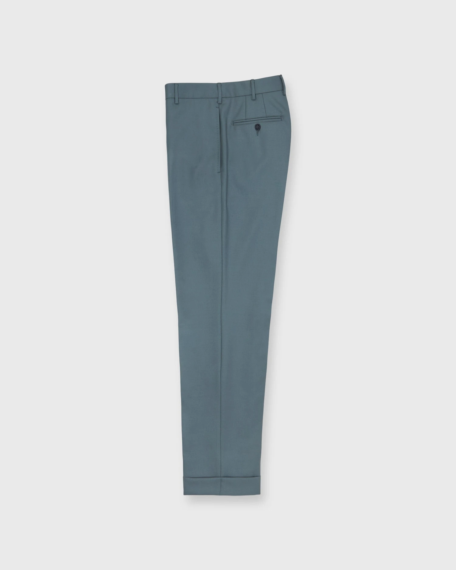 Dress Trouser In Sage Midweight Twill 3 Dress Trouser In Sage Midweight Twill