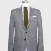Kincaid No. 4 Jacket In Navy/Bone Escorial Herringbone -Garbiera Sales Store S71693 74