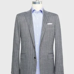 Kincaid No. 4 Jacket In Navy/Bone Escorial Herringbone 8 Kincaid No. 4 Jacket In Navy/Bone Escorial Herringbone -Garbiera Sales Store S71693 82