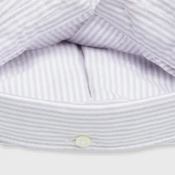 Button-Down Sport Shirt In Lavender University Stripe Oxford -Garbiera Sales Store S71720 362