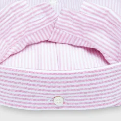 Button-Down Sport Shirt In Berry University Stripe Oxford -Garbiera Sales Store S71730 253