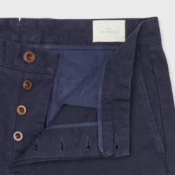 Garment-Dyed Field Pant In Navy Canvas -Garbiera Sales Store S71755 257
