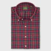Button-Down Sport Shirt In Royal Stewart Tartan Twill 2 Button-Down Sport Shirt In Royal Stewart Tartan Twill -Garbiera Sales Store S72066 197