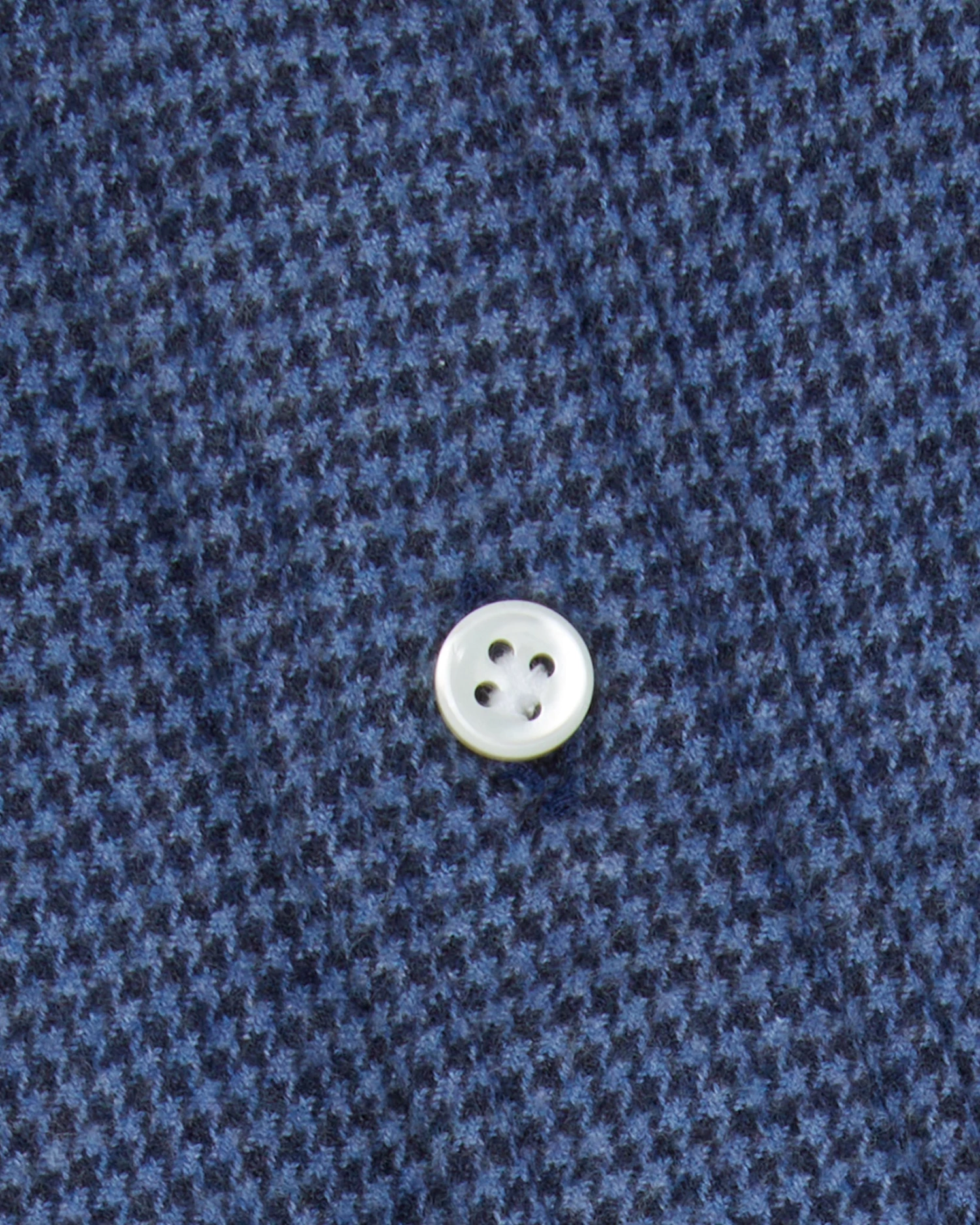 Otto Handmade Sport Shirt In Slate/Navy Brushed Houndstooth Flannel 6 Otto Handmade Sport Shirt In Slate/Navy Brushed Houndstooth Flannel - Image 4