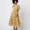 ULLA JOHNSON Olina Dress In Calla Lily 2 ULLA JOHNSON Olina Dress In Calla Lily -Garbiera Sales Store S72100 493