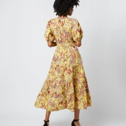 ULLA JOHNSON Olina Dress In Calla Lily -Garbiera Sales Store S72100 508