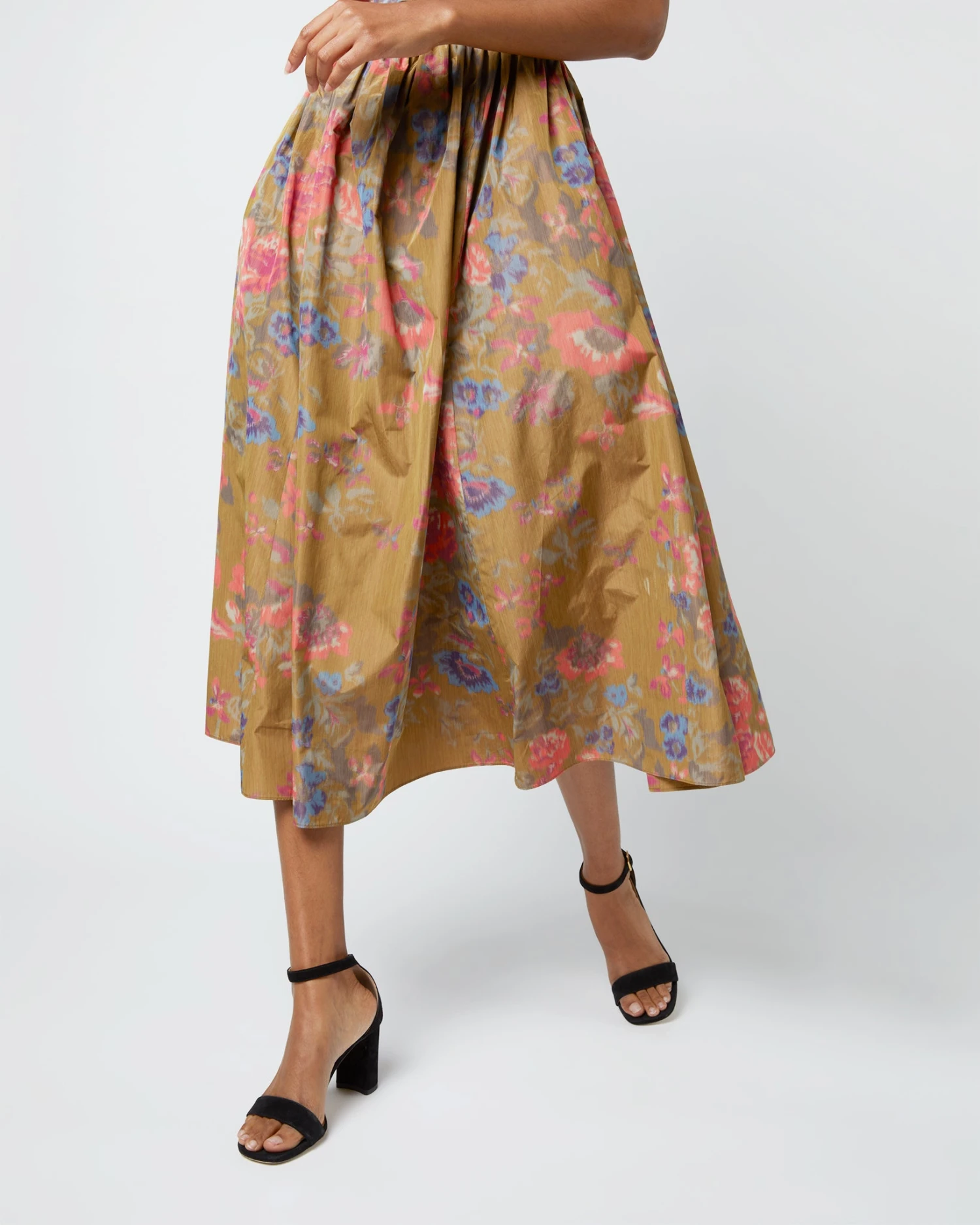 ULLA JOHNSON Cecile Dress In Bamboo Bam 9 ULLA JOHNSON Cecile Dress In Bamboo Bam - Image 7