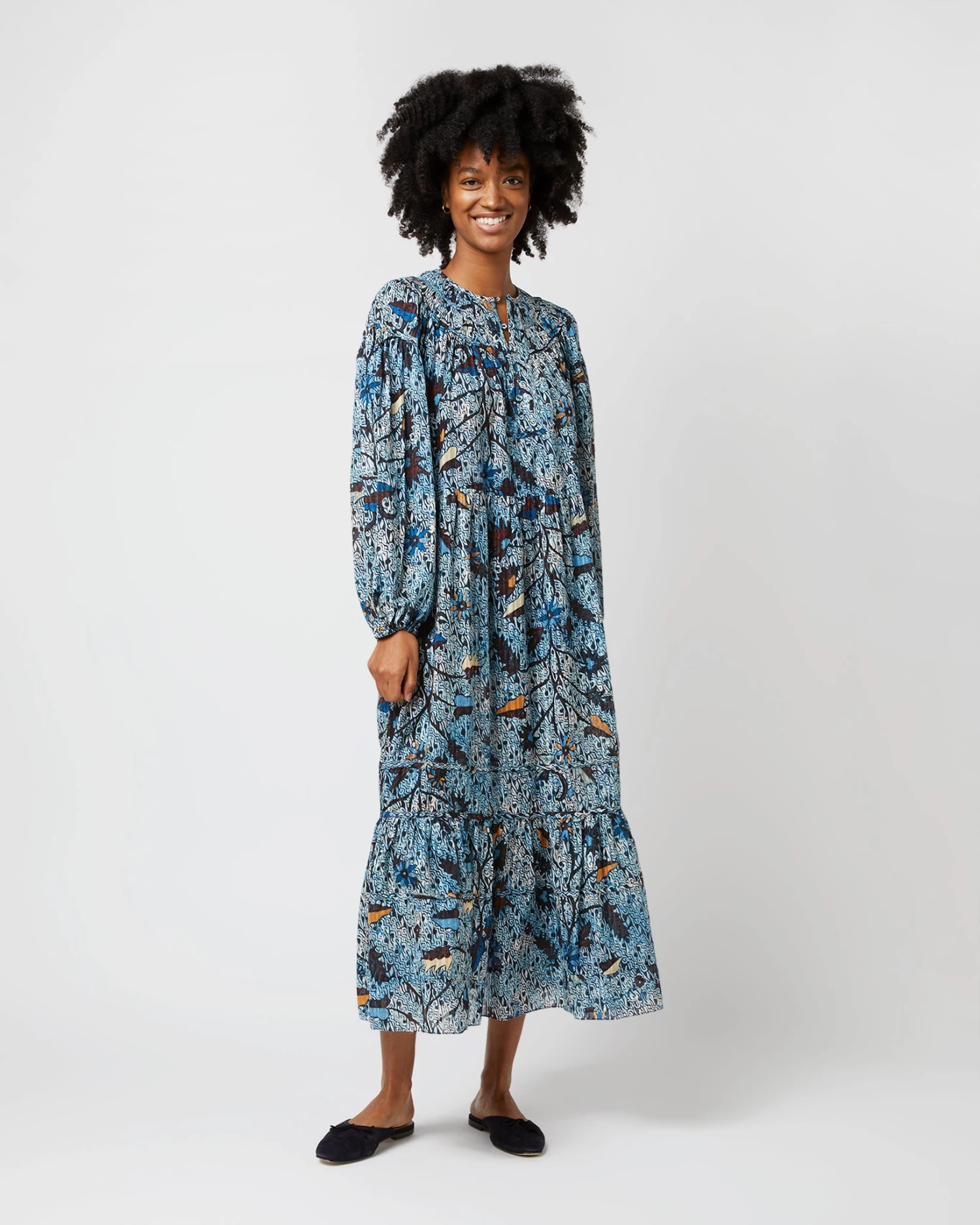 ULLA JOHNSON Iona Dress In Morning Glory 7 ULLA JOHNSON Iona Dress In Morning Glory - Image 5