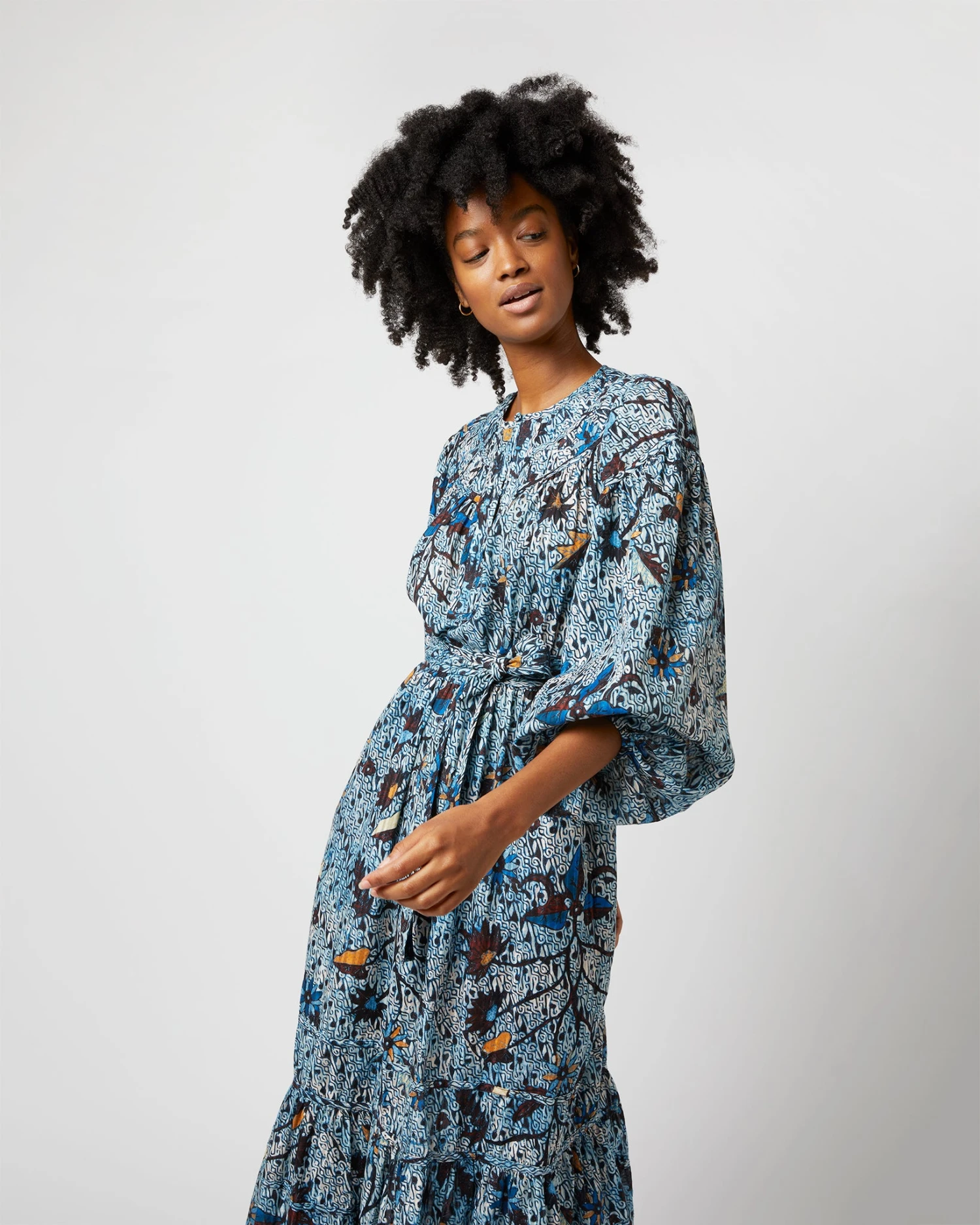 ULLA JOHNSON Iona Dress In Morning Glory 9 ULLA JOHNSON Iona Dress In Morning Glory - Image 7