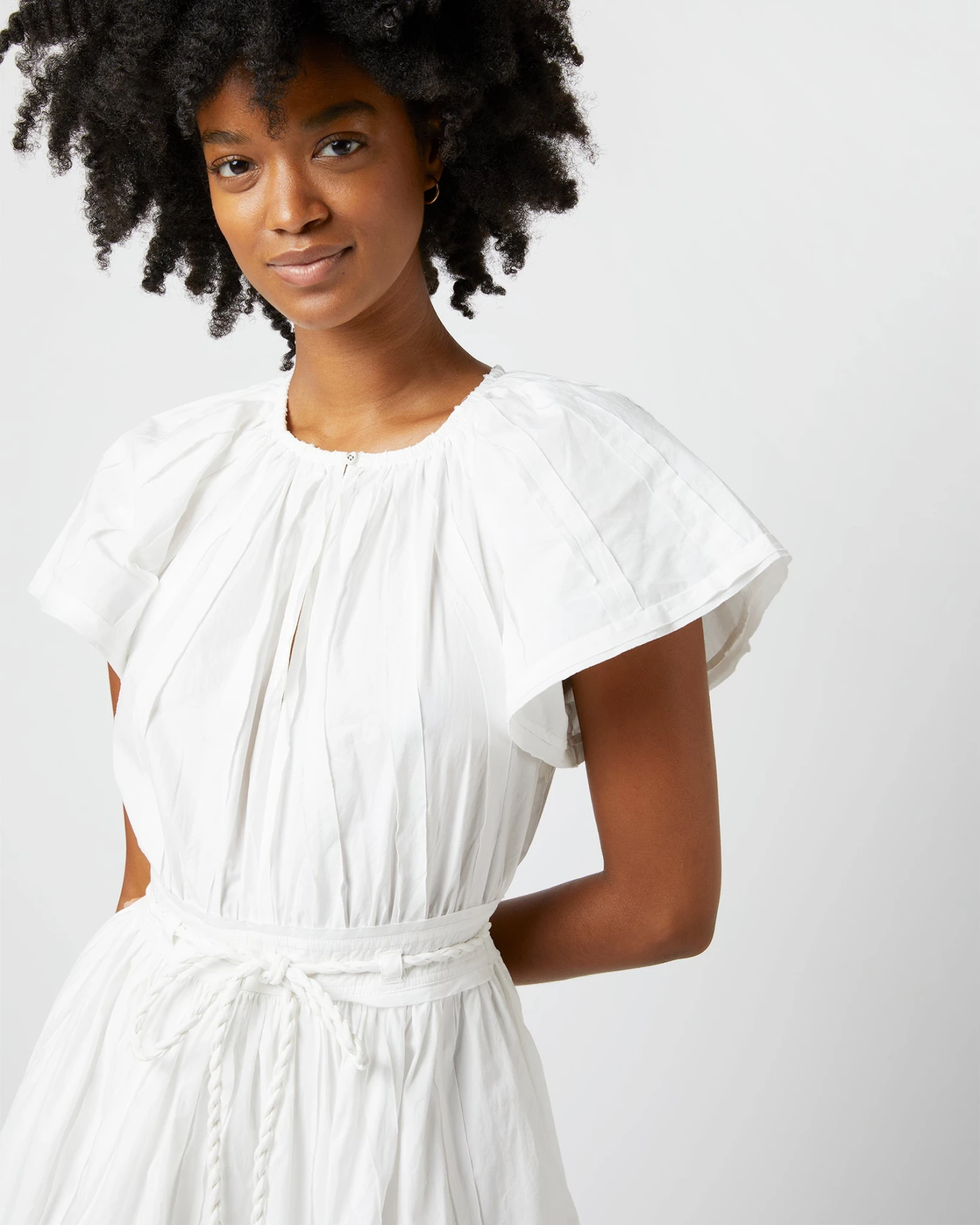 ULLA JOHNSON Jessa Dress In Pristine 4 ULLA JOHNSON Jessa Dress In Pristine - Image 2