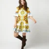 Choux Dress In Ciccio Cotton Popeline -Garbiera Sales Store S72133 575