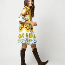 Choux Dress In Ciccio Cotton Popeline -Garbiera Sales Store S72133 626