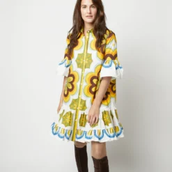 Choux Dress In Ciccio Cotton Popeline -Garbiera Sales Store S72133 658