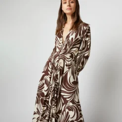 Camerino Dress In Watermarble Jersey -Garbiera Sales Store S72134 226