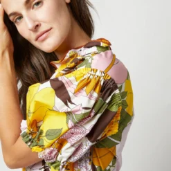 Biscotto Dress In Big Flower Rose 17 Biscotto Dress In Big Flower Rose -Garbiera Sales Store S72137 435