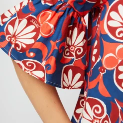 Choux Dress In Moonflower Summer Popeline -Garbiera Sales Store S72140 363