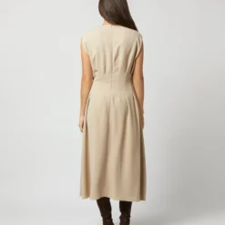 Joseph Delma Dress In Parchment -Garbiera Sales Store S72268 607