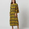 Sorella Dress In Papyrus Gold Flowy Jersey 1 Sorella Dress In Papyrus Gold Flowy Jersey -Garbiera Sales Store S72341 1932