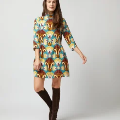 Juliet Dress In Dendera Light Blue Sablé Satin -Garbiera Sales Store S72343 159