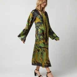 Magnifico Midi Dress In The Nile Placée Black Silk Twill 11 Magnifico Midi Dress In The Nile Placée Black Silk Twill -Garbiera Sales Store S72350 212