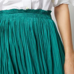 ULLA JOHNSON Krista Skirt In Jadeita -Garbiera Sales Store S72845 743