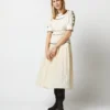ULLA JOHNSON Harriet Dress In Ivory 1 ULLA JOHNSON Harriet Dress In Ivory -Garbiera Sales Store S72846 408