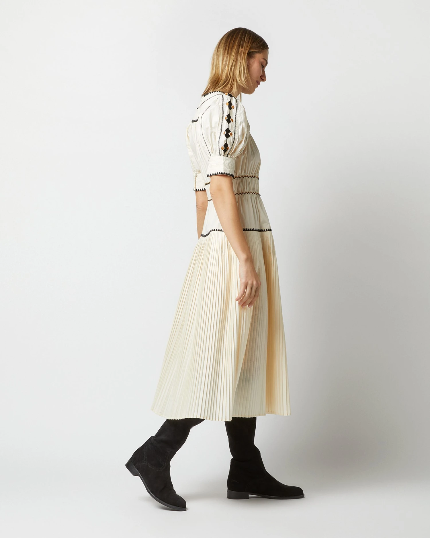 ULLA JOHNSON Harriet Dress In Ivory 7 ULLA JOHNSON Harriet Dress In Ivory - Image 5