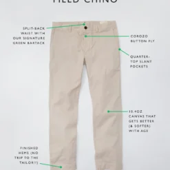 Garment-Dyed Field Pant In Vintage Khaki Canvas 9 Garment-Dyed Field Pant In Vintage Khaki Canvas -Garbiera Sales Store SM 23 FIELD CHINO PDP