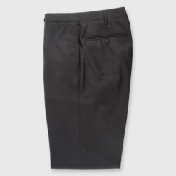 Dress Trouser In Charcoal Lightweight Twill -Garbiera Sales Store s003443 1
